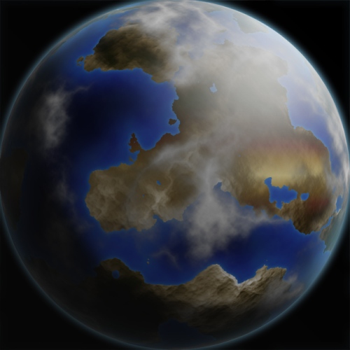 Earth-style planet