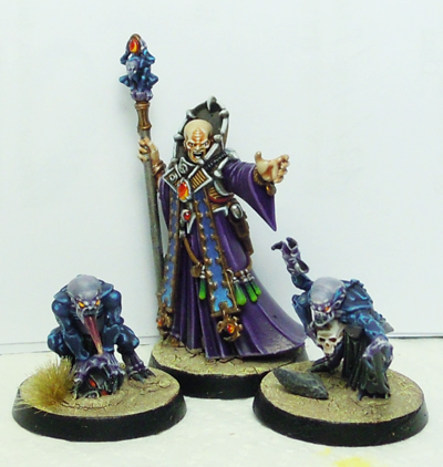 Genestealer Cult Magus and Familiars